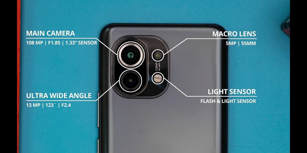 Xiaomi Mi 11 Cameras