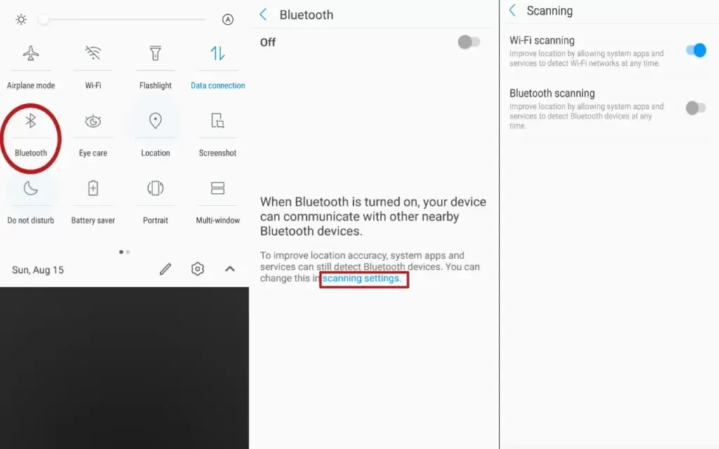 how to stop bluetooth from automatically turning on