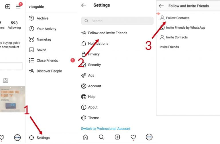 How To Find Or Search Instagram Account By Phone Number | Vic's Guide