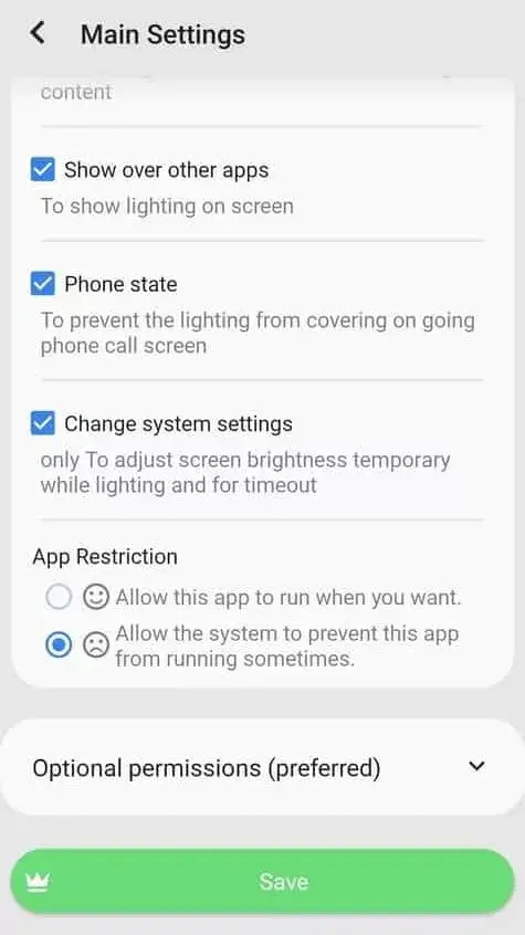Xiaomi Redmi Note 10 notification light