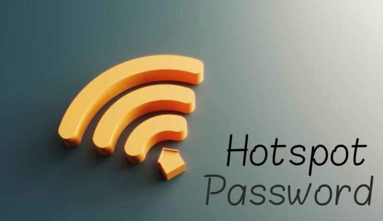 Hotspot Password | What is my Mobile Hotspot Password?