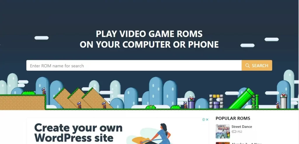 Romspure, best website to download games