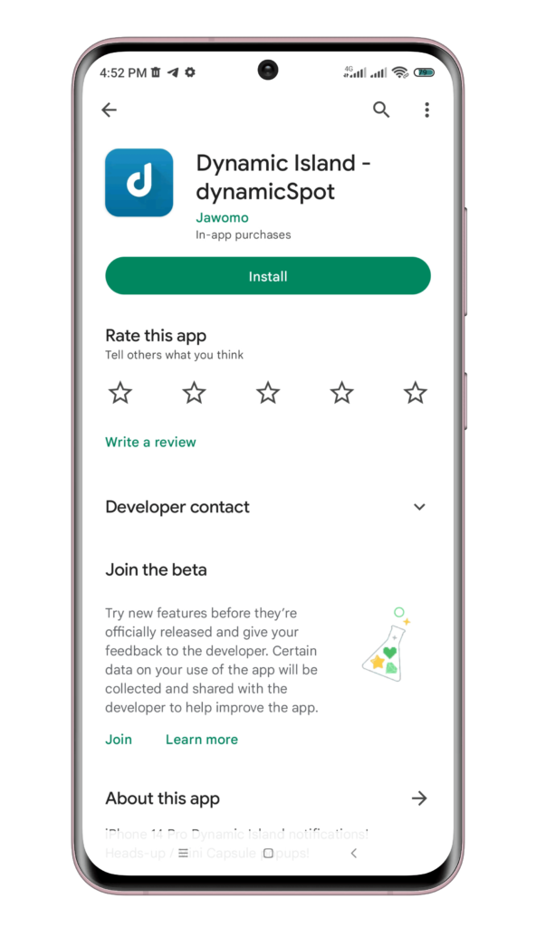 Dynamic Spot App on Google Play Store